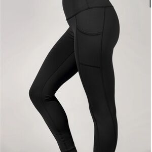 90 Degree by Reflex Black Women's High-Waisted Leggings